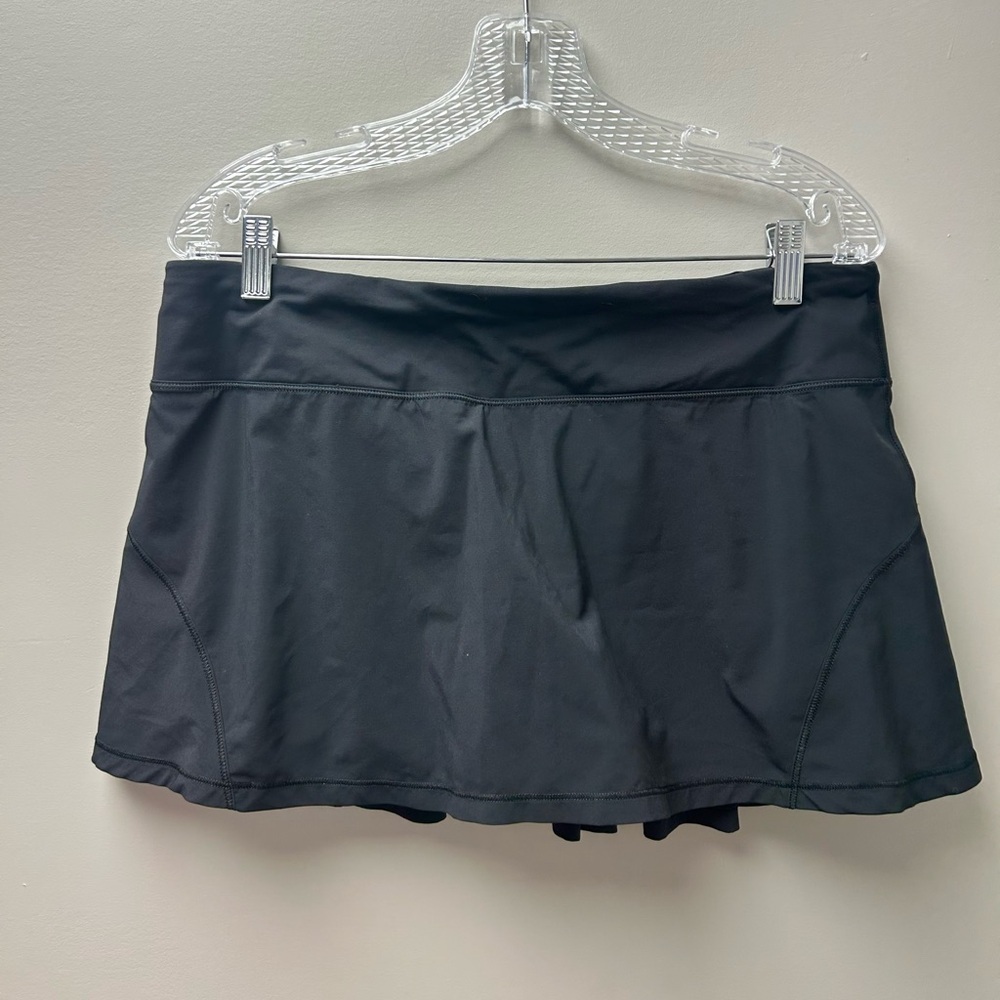 Lululemon Black Circuit Breaker Skirt‎